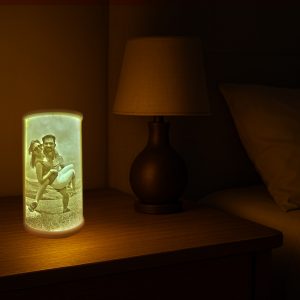 Lampa LED 3D Printing litophane