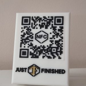 Stand QR Code & NFC pentru Recenzii Google - Design Modular